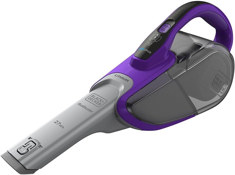 Black & Decker 10.8V 27Wh Cordless Handheld Pet Vacuum Cleaner With 2.5Ah Li-Ion Battery بلاك اند ديكير مكنسة كهربائية لاسلكية محمولة للحيوانات الاليفة 10.8 فولت 27 واط في الساعة مع بطارية ليثيوم ايون 2.5 Black & Decker 10.8V 27Wh Cordless Handheld Pet Vacuum Cleaner With 2.5Ah Li-Ion Battery بلاك اند ديكير مكنسة كهربائية لاسلكية محمولة للحيوانات الاليفة 10.8 فولت 27 واط في الساعة مع بطارية ليثيوم ايون 2.5